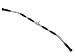 Sports : Latzug Stange lang mit Gummi Hand-Grips inkl. Drehgelenk BC-44 *versandkostenfrei*