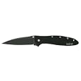 Kershaw Ken Onion Black Leek Folding Knife with Speed Safe