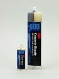 3M DP600-SL Concrete Repair, Gray Self-Leveling, 50-mL Syringe