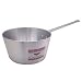 7 Quart Aluminum Tapered Sauce Pans with Pleated Handle (12-0209) Category: Aluminum Sauce Pans