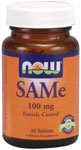 SAMe by NOW Foods - (100mg - 60 Vegetarian Tablets)
