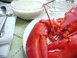Maine Lobster with New England Clam Chowder by Fisherman