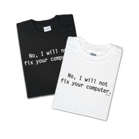 No, I will not fix your computer
