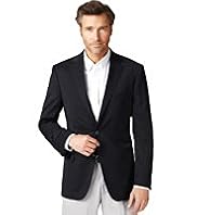 Big & Tall Ultimate Performance 2 Button Blazer with Wool