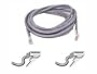 Belkin 7FT 10/100BT RJ45M/RJ45M Cat5e Patch Cable (Gray)