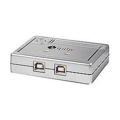 Equip USB 2.0 Sharing Switch (2 PCs, silber)