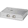 Equip USB 2.0 Sharing Switch (2 PCs, silber) von Digital Data