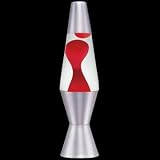 Red and Clear Petite Lava Lamp