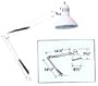 Alvin G2540-B Swing Arm Lamp, Black