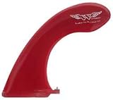 Wingnut Cutaway Longboard Fin - 7 in. - Red