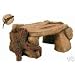 Trixie 8847 Felsplateau mit Baumstamm 25 cm
