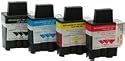 Compatible Brother LC900 Black Cyan Magenta & Yellow Compatible Black & Colour 4 Ink Cartridge Pack For Use WIth: DCP 340CW 117C 115C 120C 315CN 310CN 110C 310 315 340CN; MFC 640CW 820CW 5840CN 5440CN 3340CN 3240C 620CN 420CN 210C 410CN 215C 425CN 640CN 5840 310CN 5540CN 3342; Fax 310 1835C 2440C 1840C 1940C; Intellifax 1840C 1940C 2440C