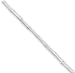 Sterling Silver 9inch Polished Beaded Anklet - 9 inch