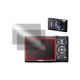 Digital Camera Anti-Fingerprint Display Protection Film (Pro Guard AF) for Canon PowerShot ELPH 300 HS (IXY 410F / IXUS 220 HS) (Updated)