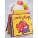 Touch & Feel Rattle Book - Animal Colors and Counting Bugs