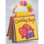 Touch & Feel Rattle Book - Animal Colors and Counting Bugs