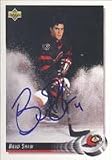 Shawn McEachern, Ottawa Senators, 2000 Upper Deck Autographed Card