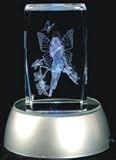 Spécial Mariage - crystal 3D femme papillon no076 SANS SOCLE