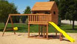 Tree Play Wood Swingset Kit (NE5025)