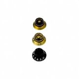 Gibson Top Hat Knobs, Vintage Amber 4-Pack