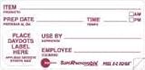 Daydots Peel E-Z Bilingual Prep 2in x 4in 10234-01-21