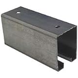 National #N263-319 10' Galvanized Trolley Rail
