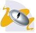 Contour Design MiniPRO Mouse Optical Titanium USB,  Mac/Win