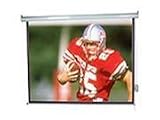 Manual Pull Down Projector Screen. 120 Diag. Viewing Size 72X96, Actual Screen S