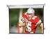 Manual Pull Down Projector Screen. 120 Diag. Viewing Size 72X96, Actual Screen S