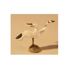 Bonsai Boy's Ceramic Crane Figurine (Large) - 1 1/2"