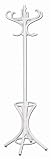 Garderobenständer weiß, Höhe 186cm x Durchmesser 50cm HA43111