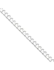 Sterling Silver 5mm Link Chain QFC28-8"