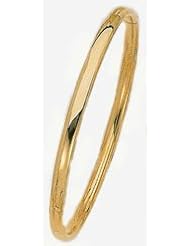5mm 14k High Polished Bangle Bracelet