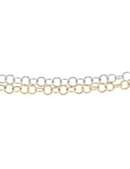 Ring Chain (Tt) 14K Gold Yellow Ch586 17 Inch