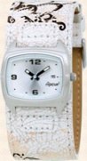 Rip Curl Women's A2020G-WHI Bombshell White Leather Watch