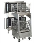 Roll In 1 Deck Gas Xcel Convection Oven, Standard Depth, 6 in Legs, NG