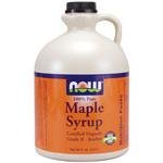 ORGANIC MAPLE SYRUP PURE B - 64 OZ., (Now Food)