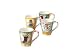 Kitchen & Housewares : Pfaltzgraff Holiday Magic Set Of Four 10-Ounce Mugs