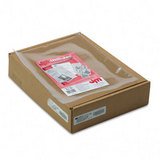 Oxford 65012 Utili-jacs clear vinyl envelopes, top load, 9 x 12 insert size, 50/box