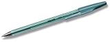 Ballpoint Pen, Refillable, Fine Point, Green, Sold as 1 dozen