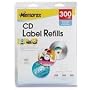 Memorex White CD Labels, Matte Finish. 300 Count (32020403)