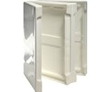 8ABP3WHITE Audio Cassette Storage Cases Single, holds up to 8 cassettes