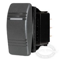 Blue Sea Systems Waterproof Contura Switches Black 8289