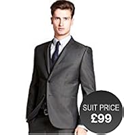 Super Slim Fit Limited Collection 2 Button Striped Jacket