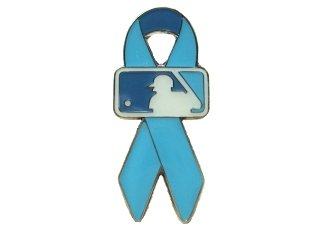 MLB Blue Ribbon On-Field Pin Prostate Cancer Awareness & Fathers Day