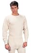 Heavyweight 100% Cotton Knit Thermal Long Underwear Shirt
