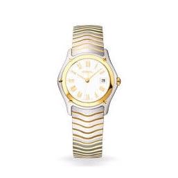 Ebel Watches - Ebel Classic Lady Two - Tone Steel and 18k Gold WoMens Watch