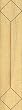 1:24 Scale Nice Maple Hardwood Trim Kit DollhouseMiniature