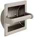 Tools & Hardware : Franklin Brass 9097SN Toilet Paper Holder with Beveled Edges, Recessed, Satin Nickel