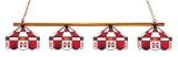 Mississippi State Bulldogs 4-Light Executive Game Table Lamp